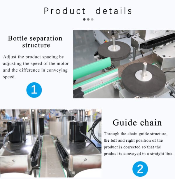 YCT-52 Automatic Two-sided Labeling Machine - Image 5