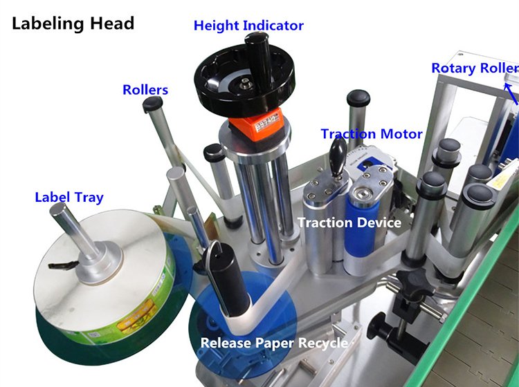 Tabletop label applicator usage