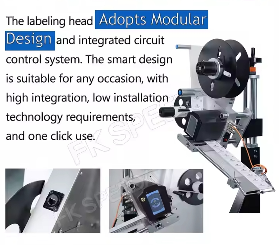 High-speed label applicator